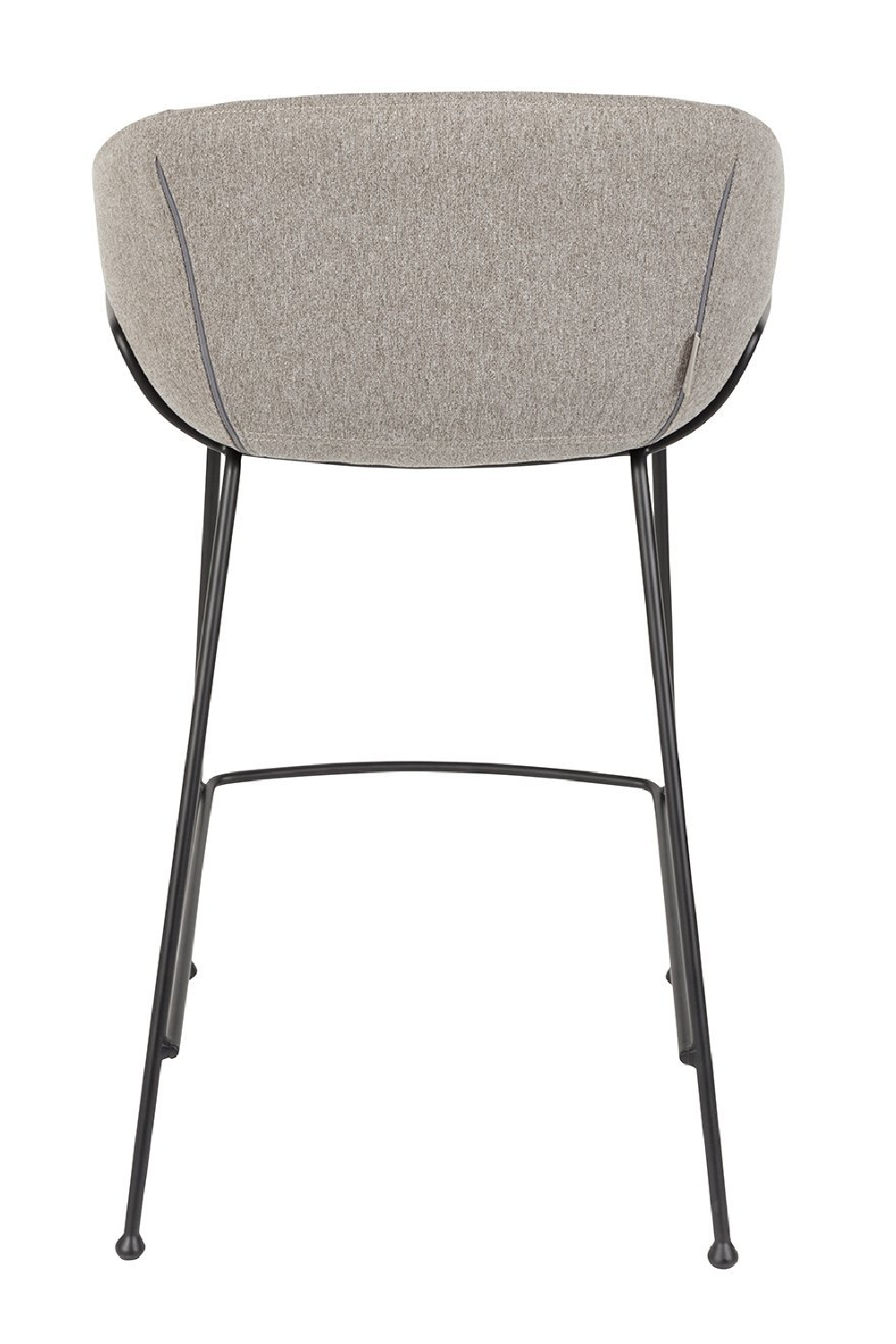 Gray Upholstered Counter Stools (2) | Zuiver Feston | OROA.com