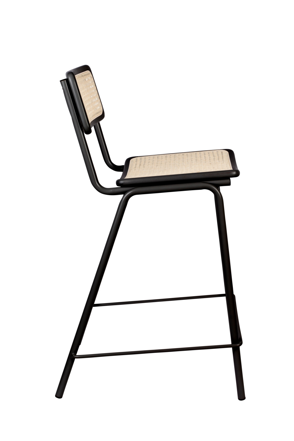 Wood Framed Rattan Counter Stools (2) | Zuiver Jort | OROA.com