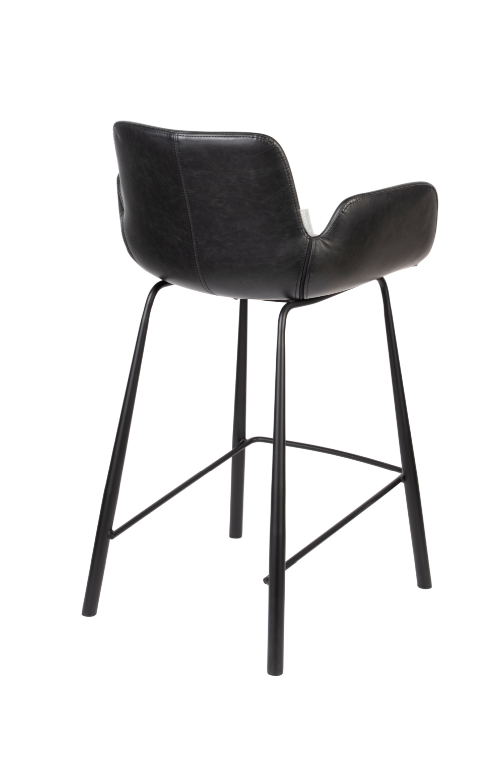 Leather Upholstered Counter Stools (2) | Zuiver Brit | OROA.com
