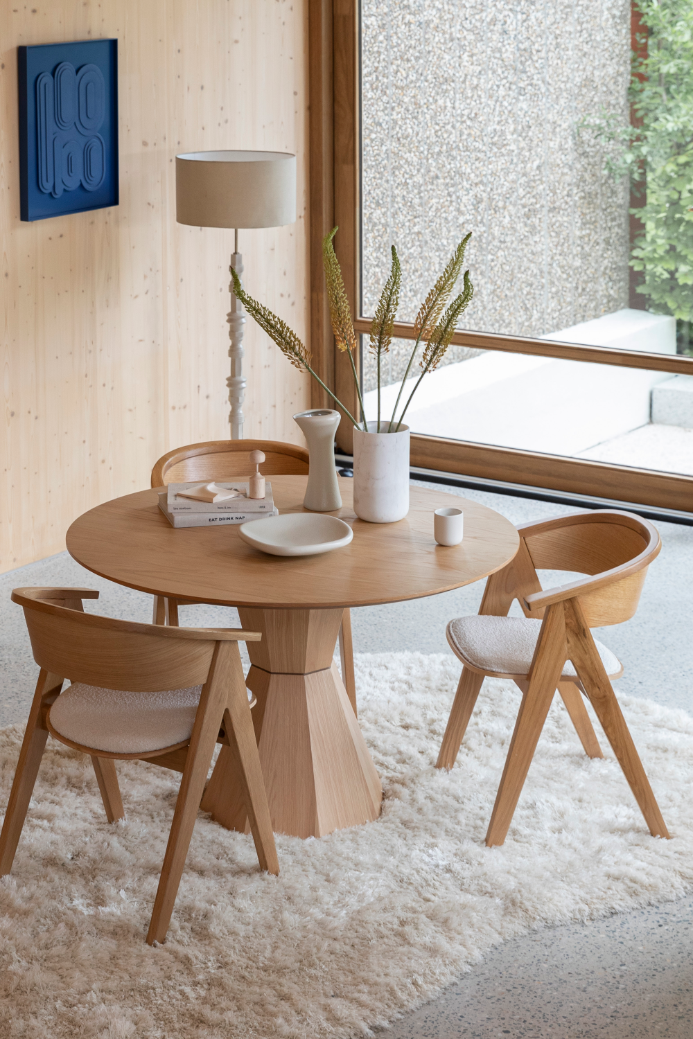 Natural Oak Dining Table | Zuiver Lotus | OROA.com