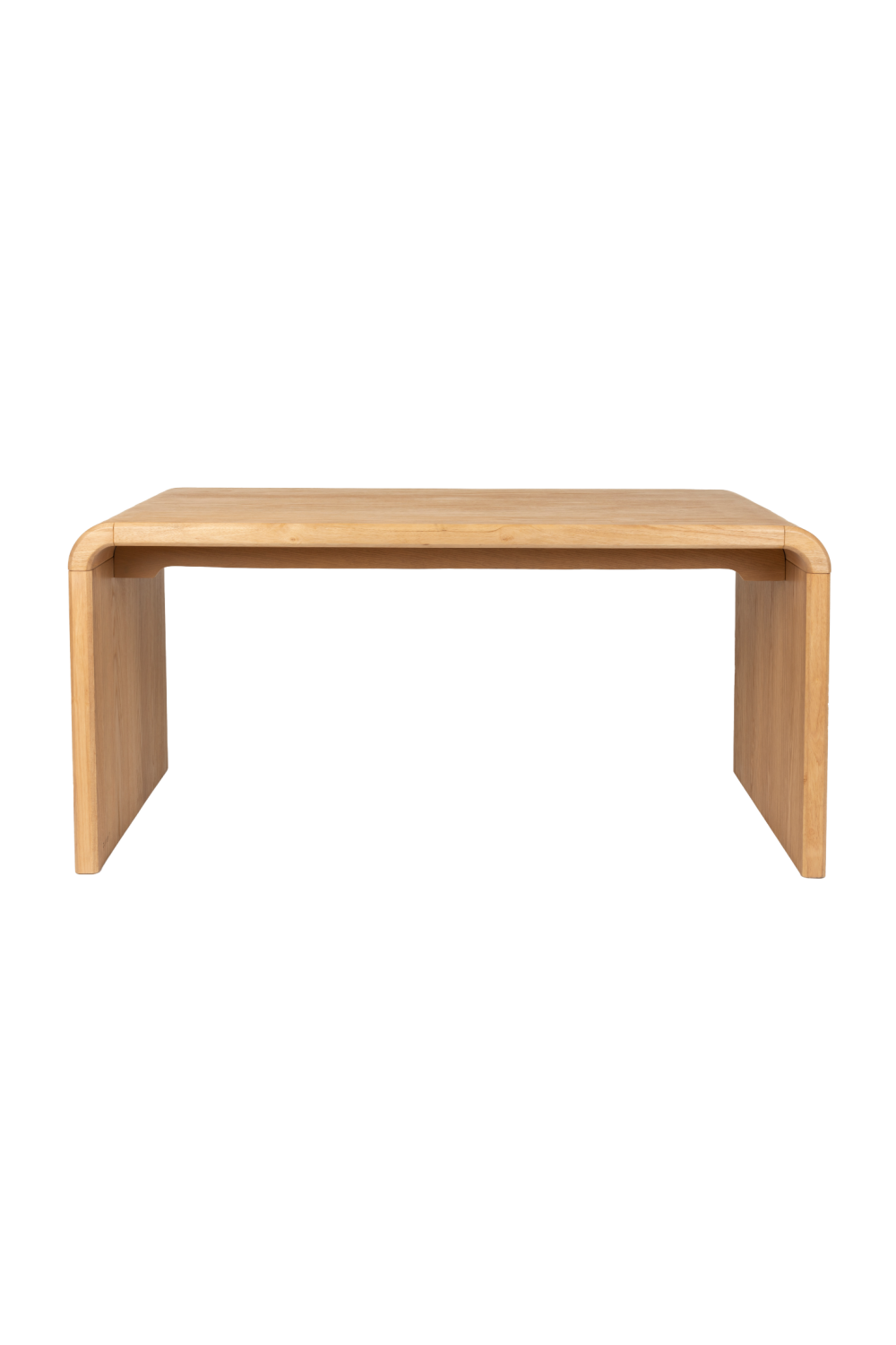 Oak Curved Dining Table | Zuiver Brave | OROA.com