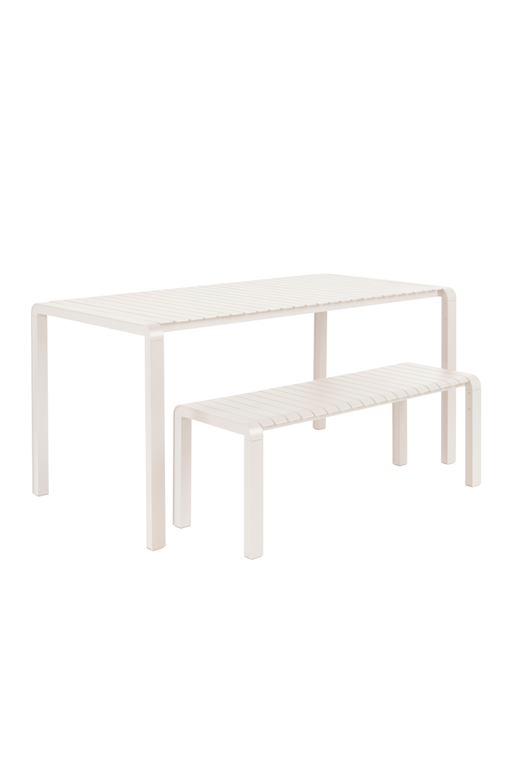 Rectangular Slatted Garden Table | Zuiver Vondel | OROA.com