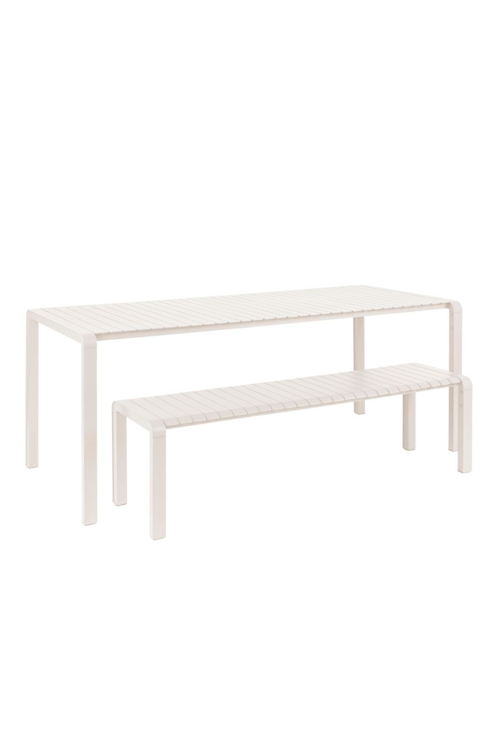 Slatted Aluminum Garden Table | Zuiver Vondel | OROA.com