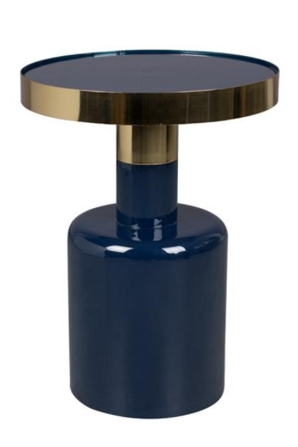Enameled Metal Side Table | Zuiver Glam | Oroa.com
