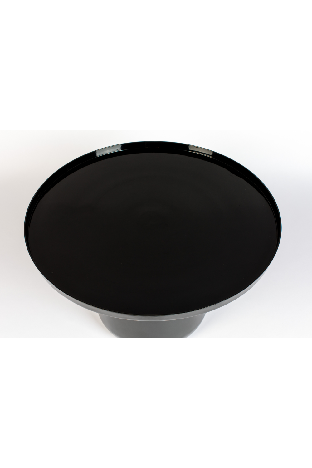 Round Black Coffee Table | Zuiver Shiny Bomb | OROA.com