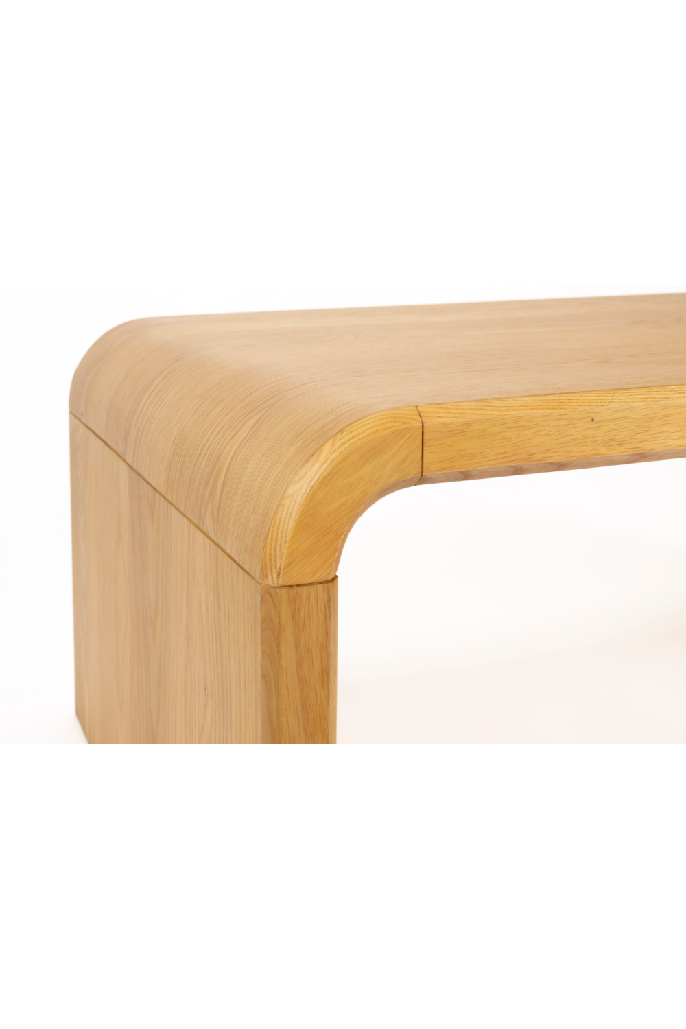 Oak Curved Coffee Table | Zuiver Brave | OROA.com