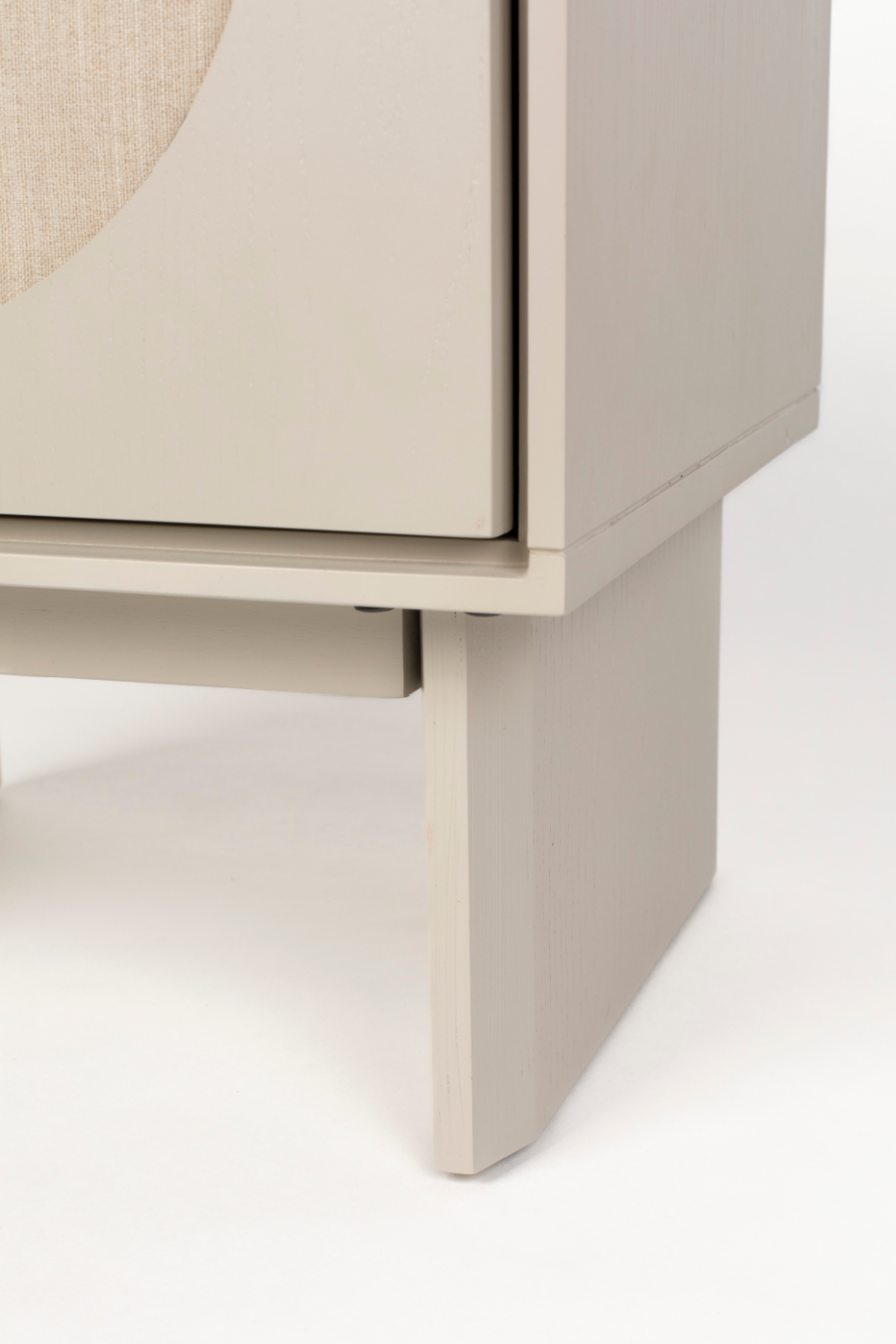 Beige Acacia Bed Stand | Zuiver Twin | OROA.com