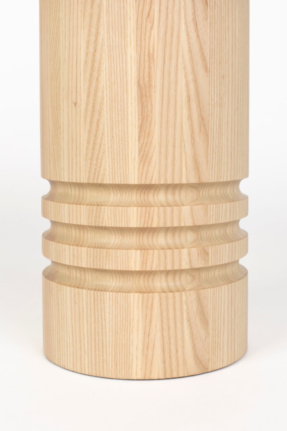 Wooden Pedestal Side Table | Zuiver Chunk | OROA.com