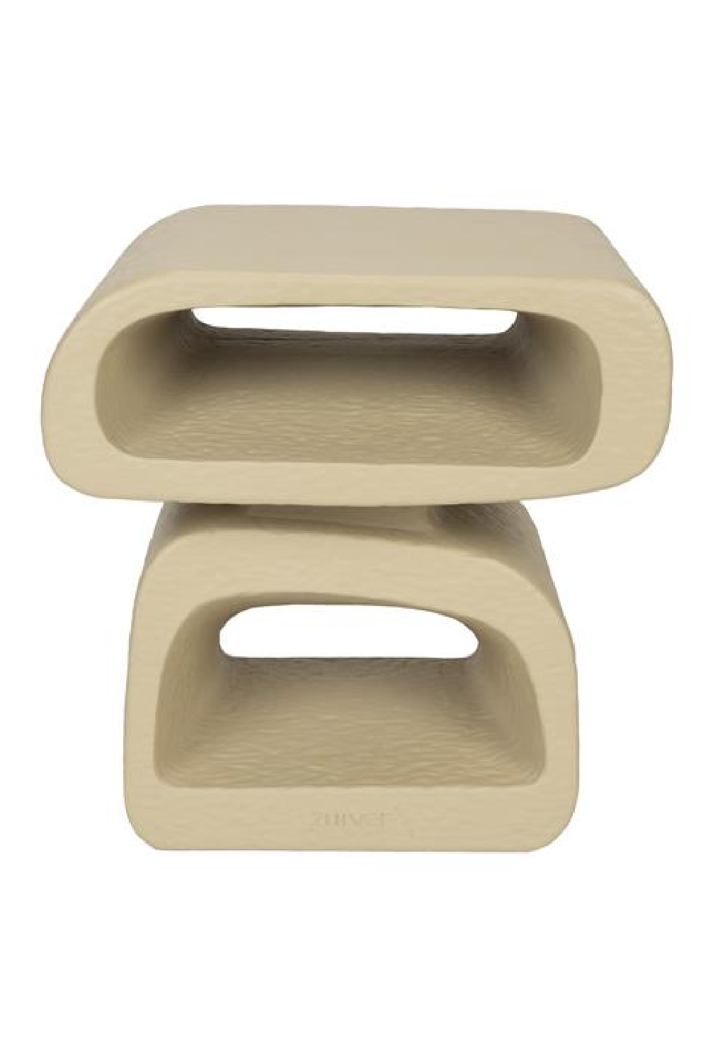 Beige Resin Side Table | Zuiver Eddy | OROA.com