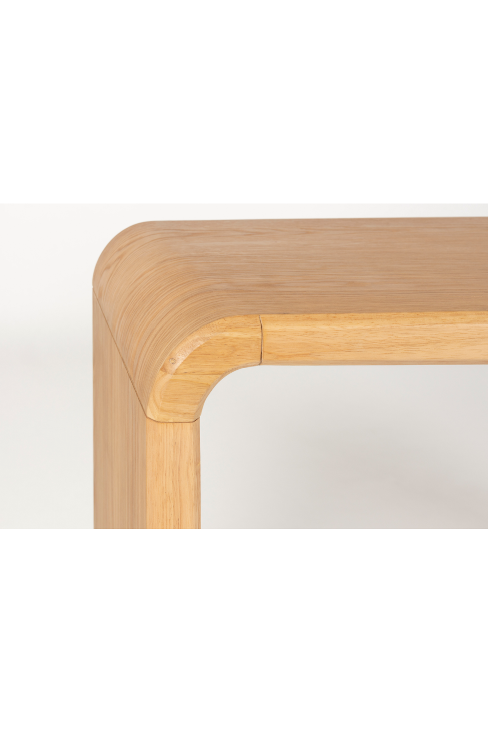 Oak Curved Console Table | Zuiver Brave | OROA.com