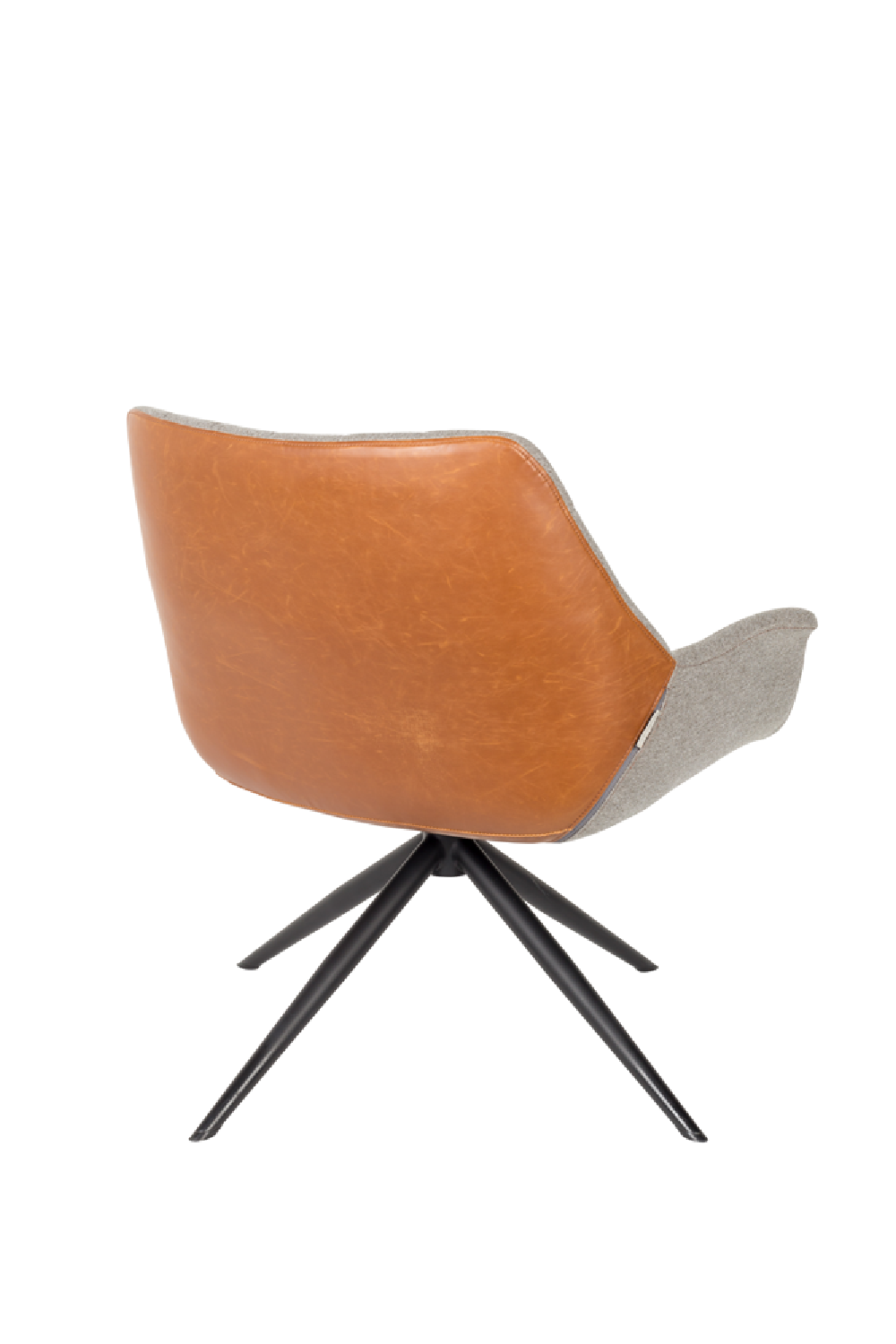 Brown Upholstered Accent Chair | Zuiver Doulton | OROA.com