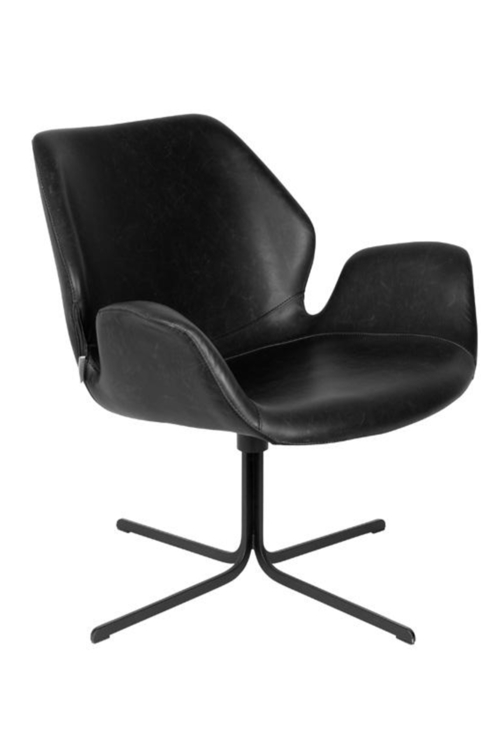 Leather Swivel Lounge Chair | Oroa.com