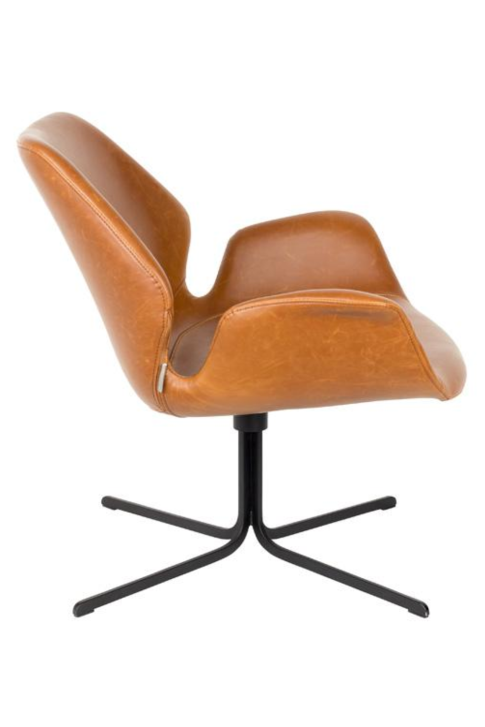 Leather Swivel Lounge Chair | Oroa.com
