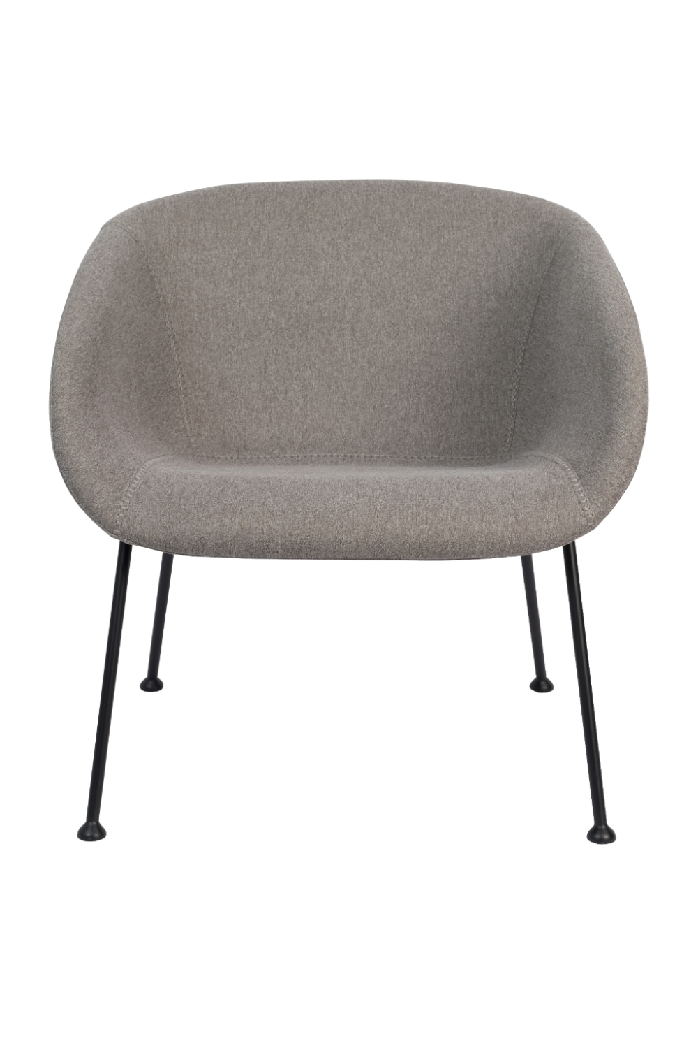 Gray Upholstered Lounge Chair | Oroa.com