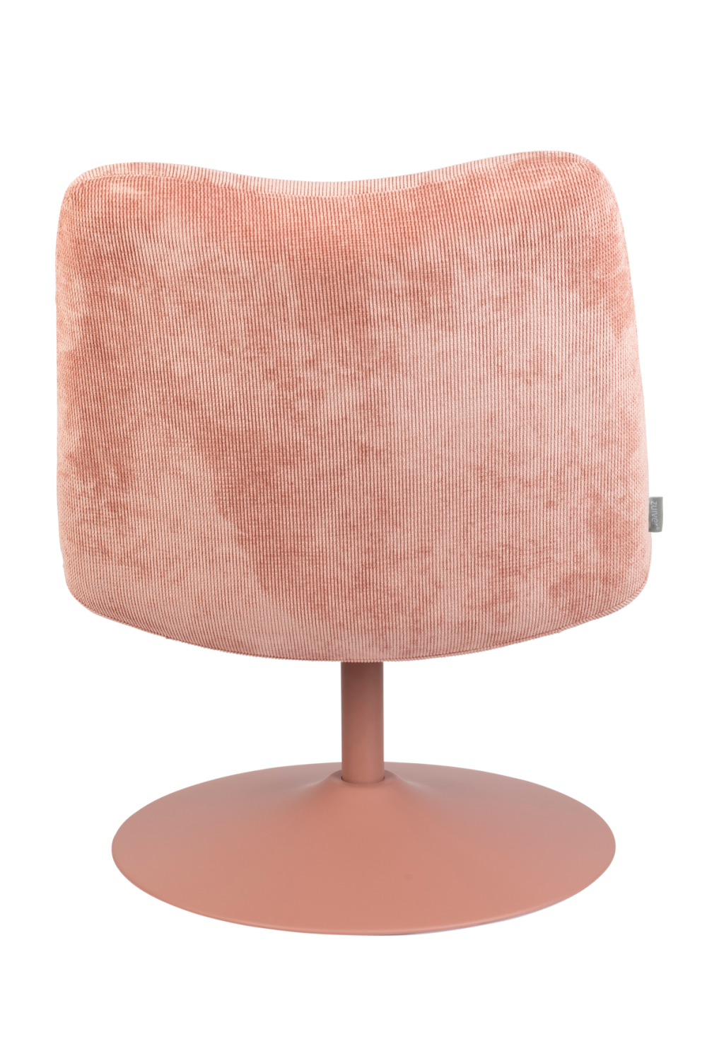Upholstered Pedestal Lounge Chair | Zuiver Bubba | OROA.com