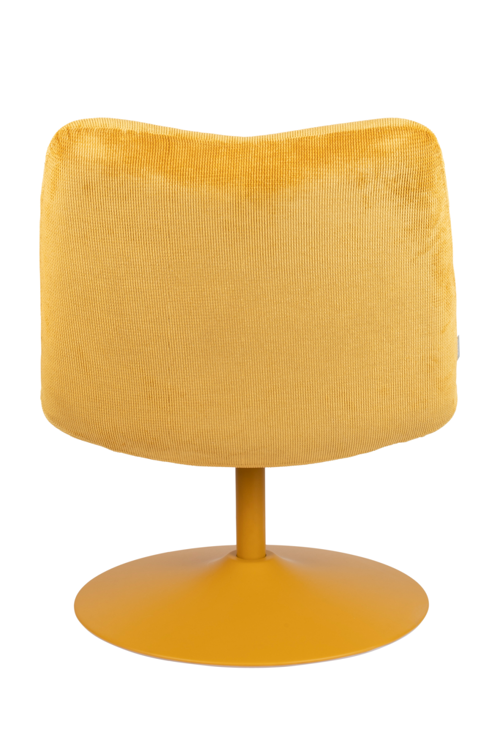 Upholstered Pedestal Lounge Chair | Zuiver Bubba | OROA.com
