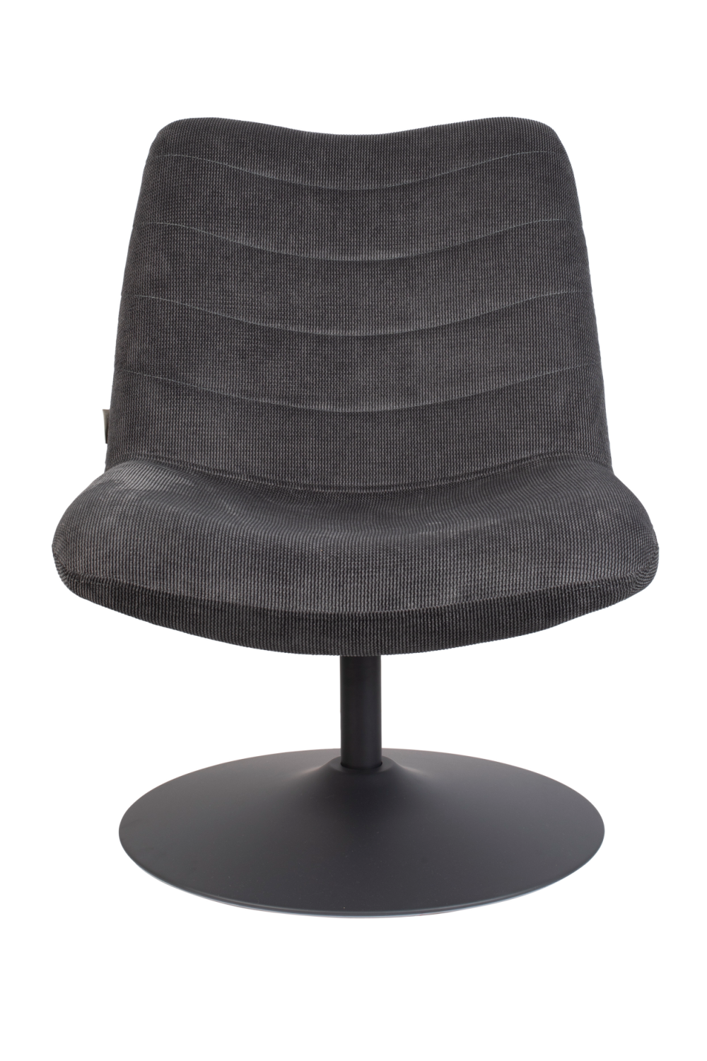 Upholstered Pedestal Lounge Chair | Zuiver Bubba | OROA.com