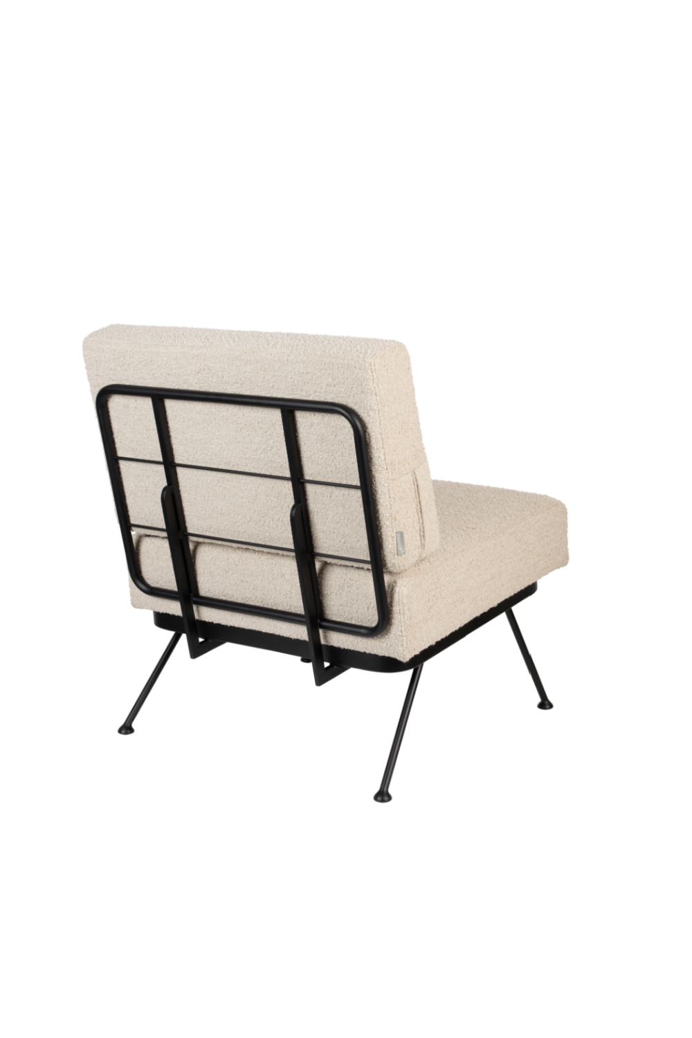 Beige Minimalist Lounge Chair | Zuiver Bowie | OROA.com