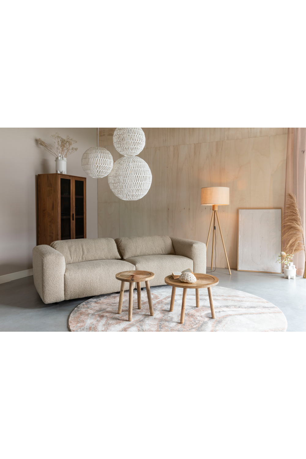 Modern Minimalist 3-Seater Sofa | Zuiver Wings | OROA.com