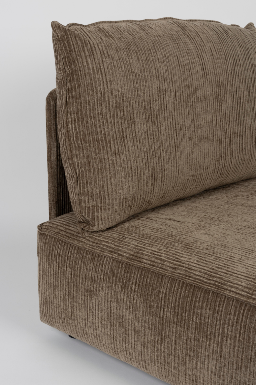 Brown Upholstered Sofa | Zuiver Element | OROA.com