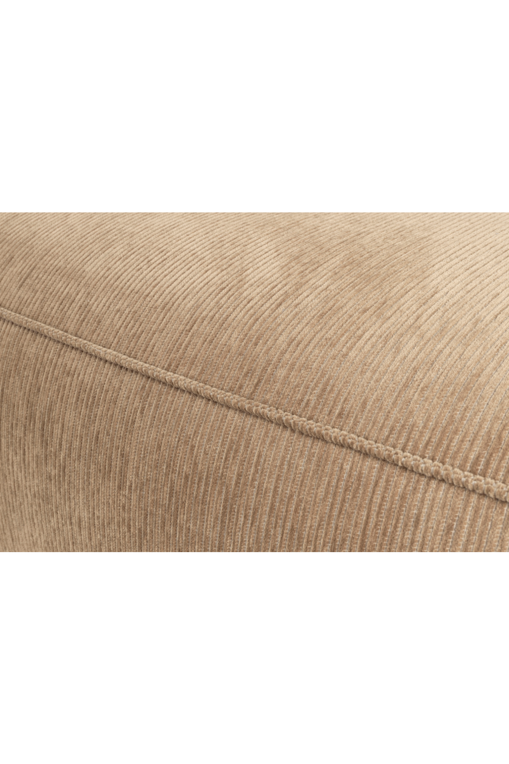 Brown Ribcord Sectional Sofa | Zuiver Fat Freddy | OROA.com