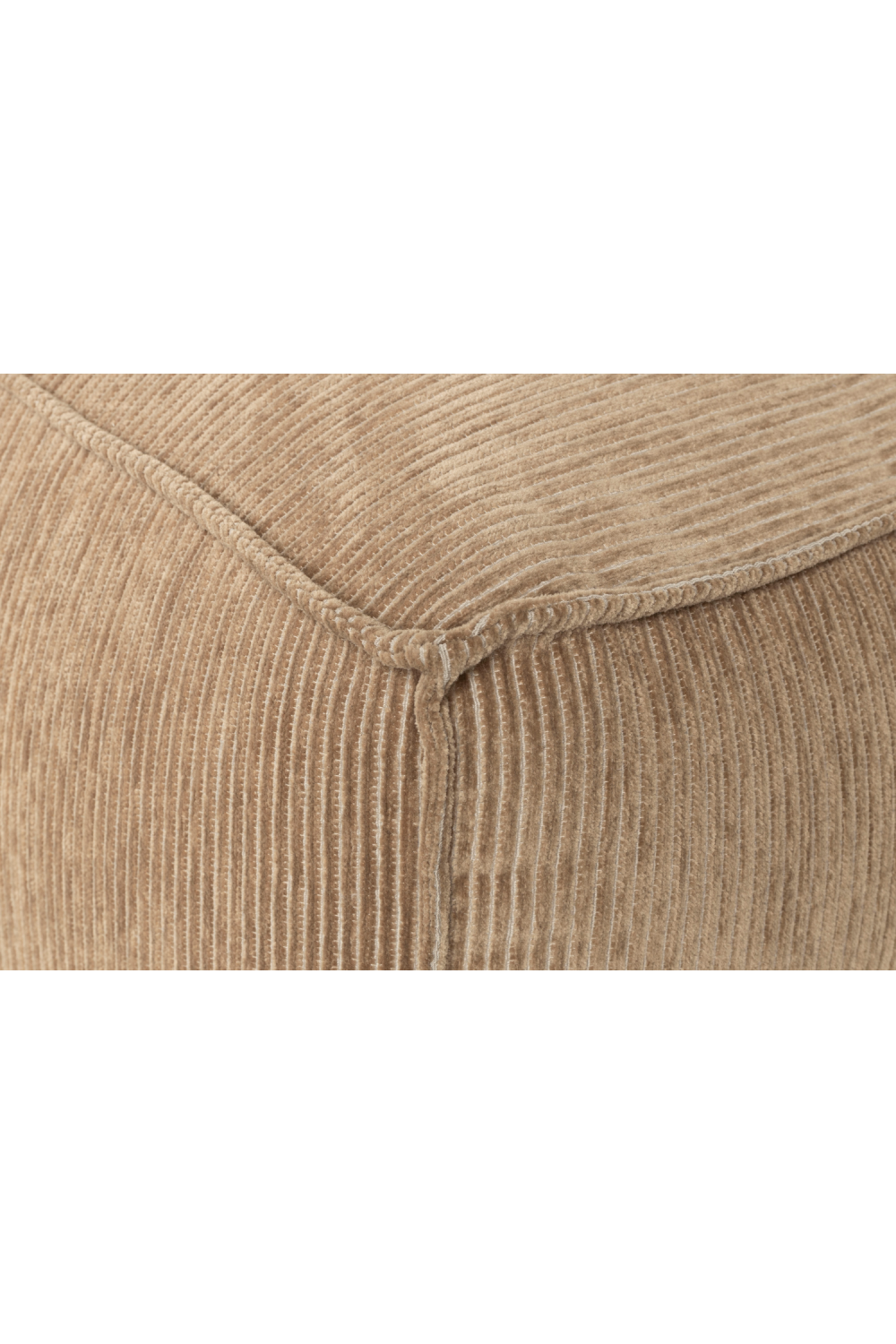 Brown Ribcord Sectional Sofa | Zuiver Fat Freddy | OROA.com