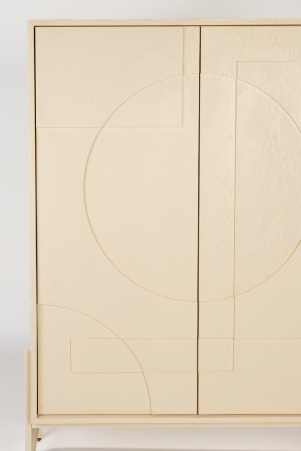Beige Oak Modern Cabinet | Zuiver Faces | OROA.com