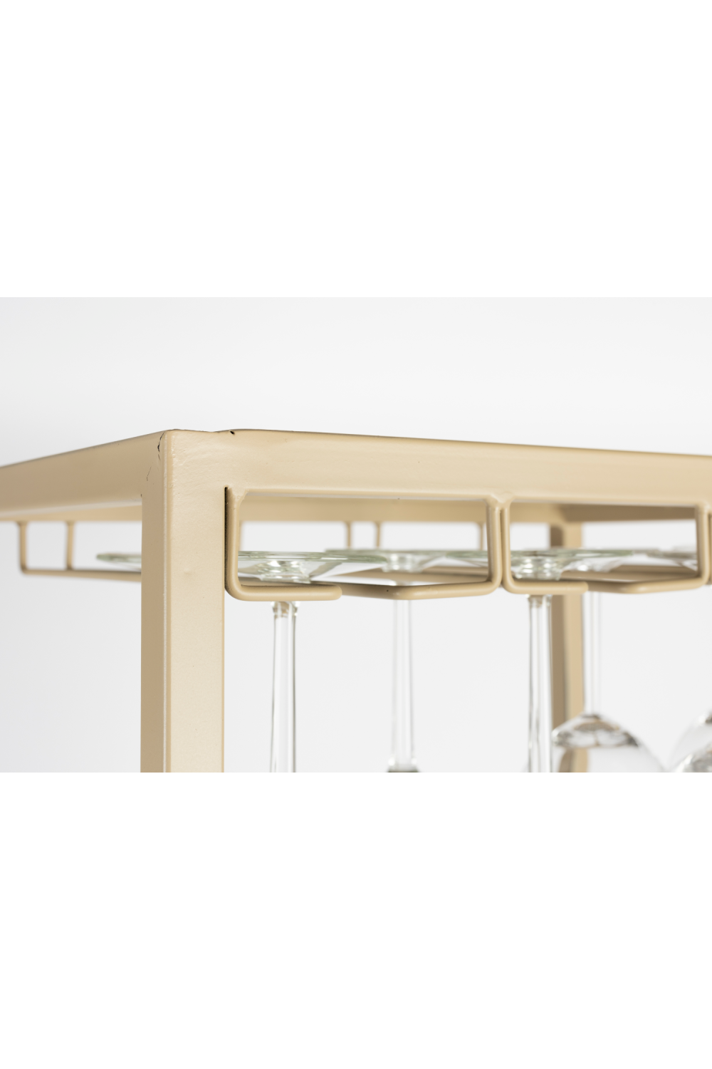 Beige Metal Wine Shelf S | Zuiver Cantor | OROA.com