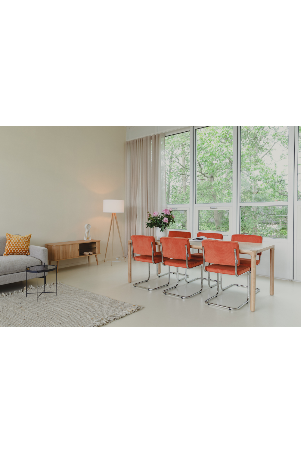 Wooden Leg Floor Lamp | Oroa.com