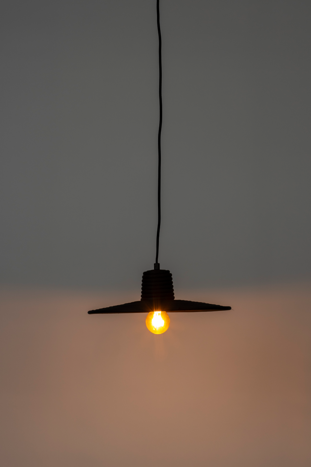 Black Rattan Pendant Lamp | Zuiver Balance | OROA.com