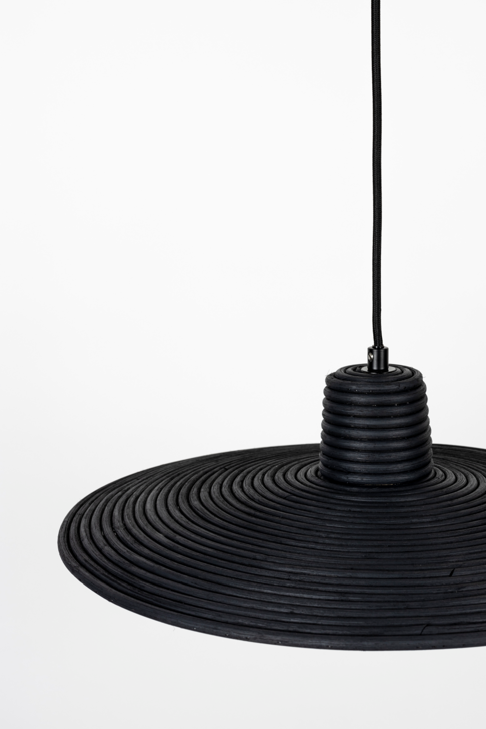 Black Rattan Pendant Lamp | Zuiver Balance | OROA.com