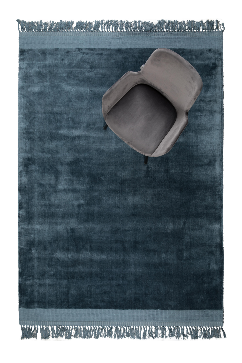 Vintage Blue Area Rug 5'5" x 8' | Zuiver Blink | OROA.com