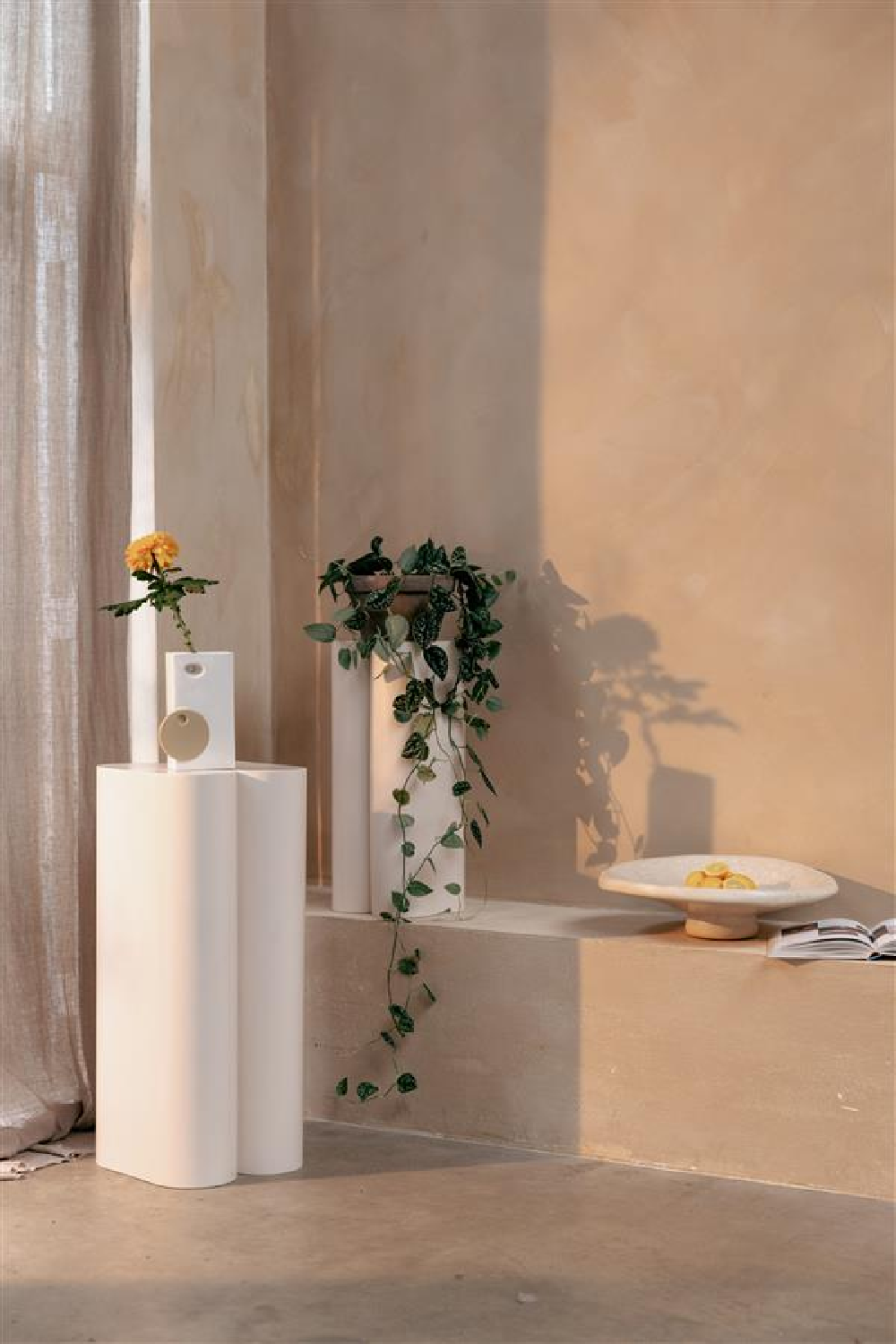 Modern Minimalist Plant Stand Set (2) | Zuiver Shape | OROA.com