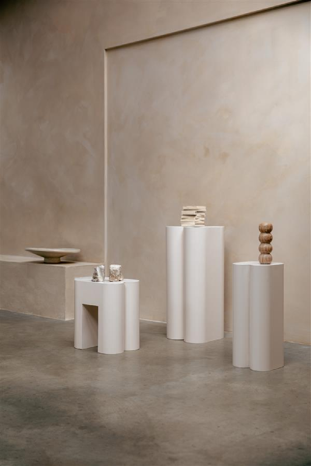 Modern Minimalist Plant Stand Set (2) | Zuiver Shape | OROA.com