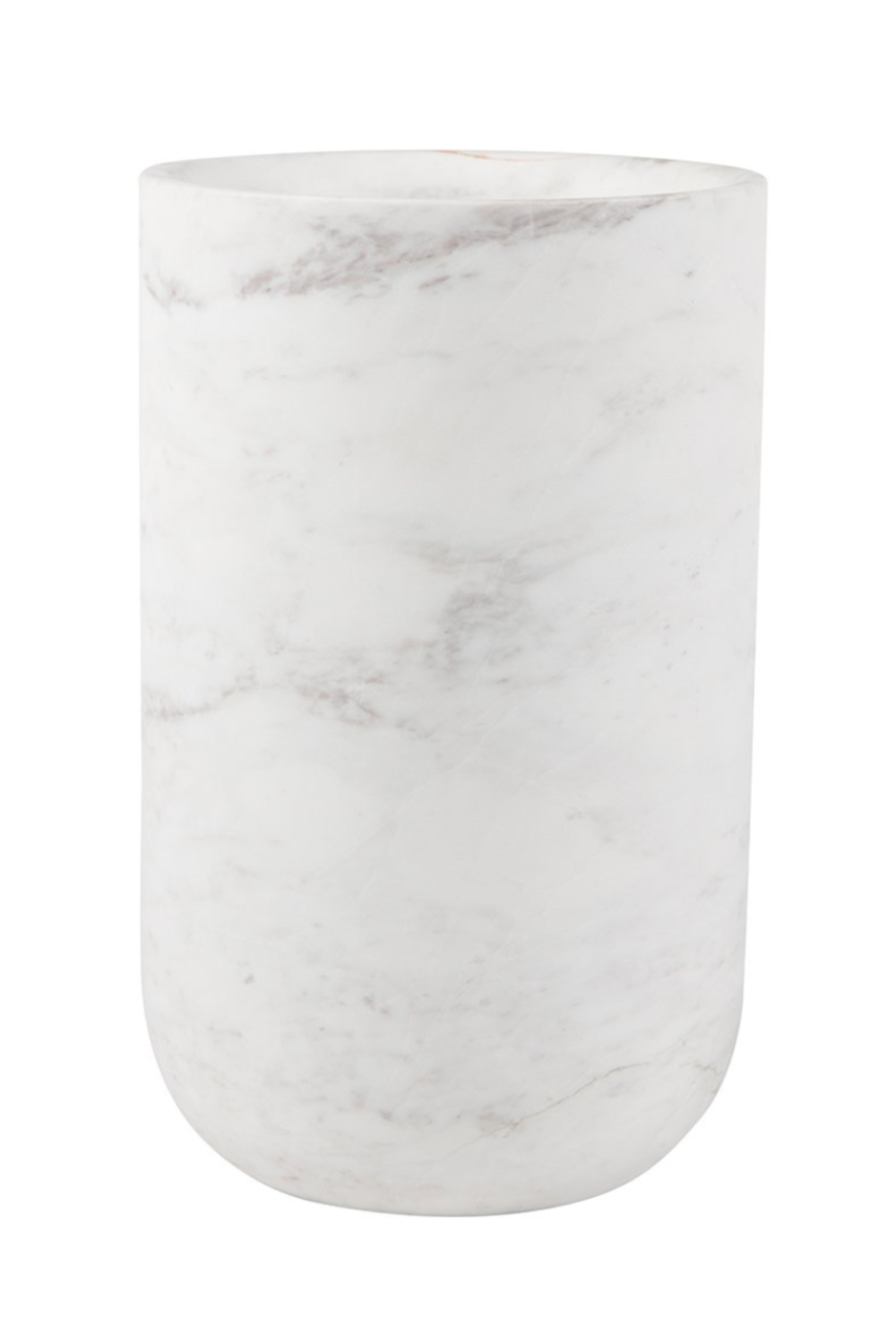 Cylindrical Marble Vase | Zuiver Fajen | Oroa.com