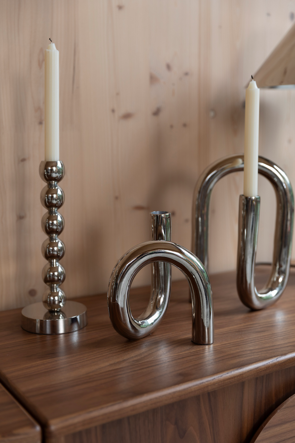 Aluminum Modern Candle Holder L | Oroa.com
