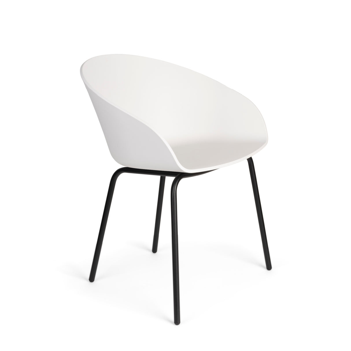 Modern European furniture - Curved Molded Dining Armchairs (2) - www.oroa.com | Oroa.com