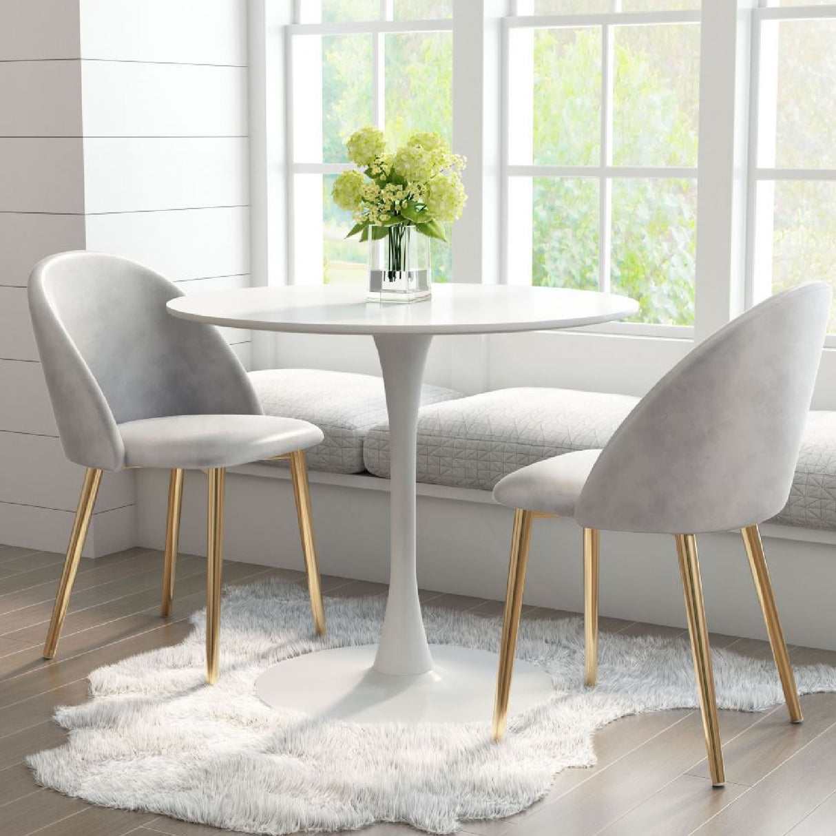 Round Pedestal Dining Table | Oroa.com