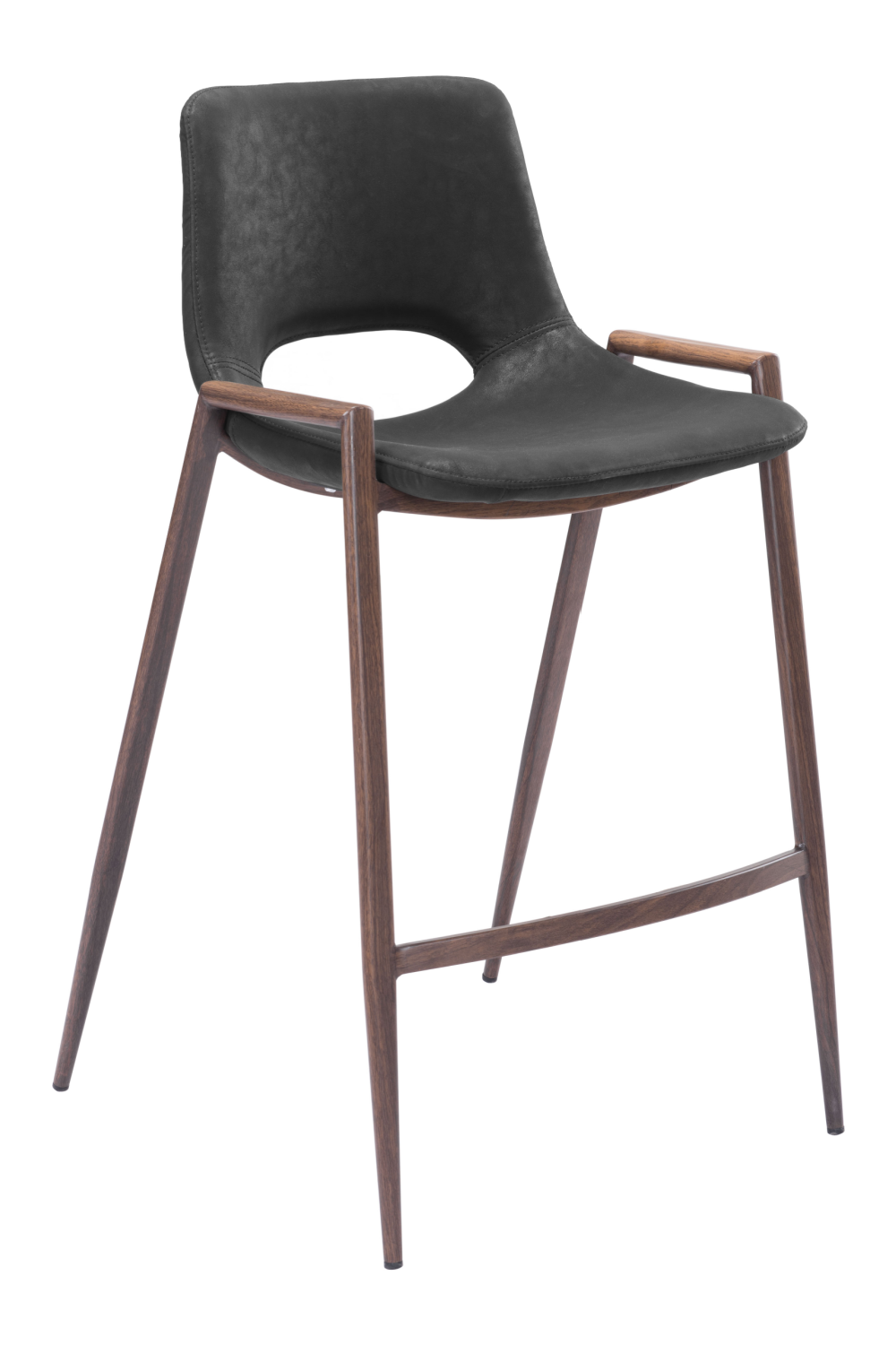 Leather Counter Stools (2) | OROA Modern Desi | Oroa.com