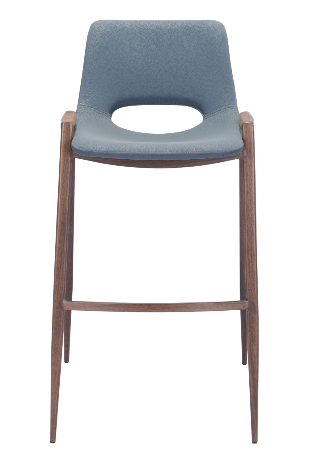 Leather Bar Stools (2) | OROA Modern Desi | Oroa.com
