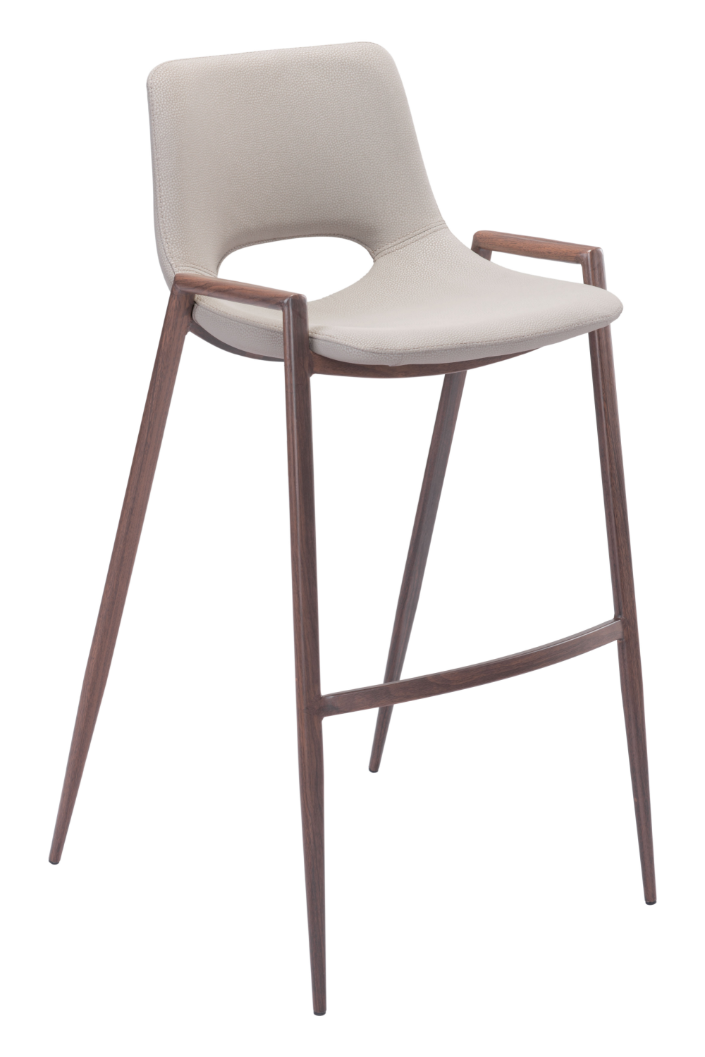 Leather Bar Stools (2) | Oroa.com