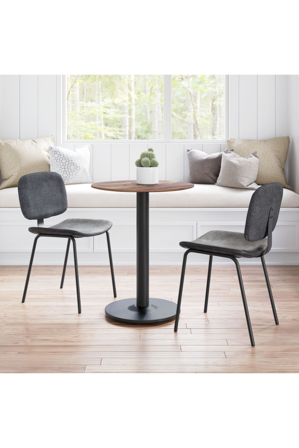 Brown Wooden Bistro Table | OROA Modern Alto | Oroa.com