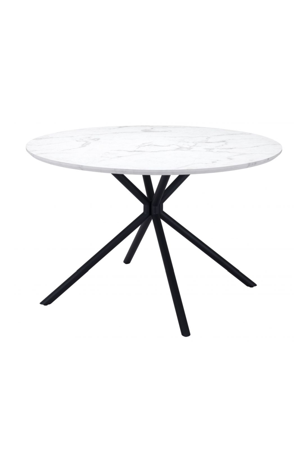 Round Marble Print Dining Table | OROA Modern Amiens | Oroa.com