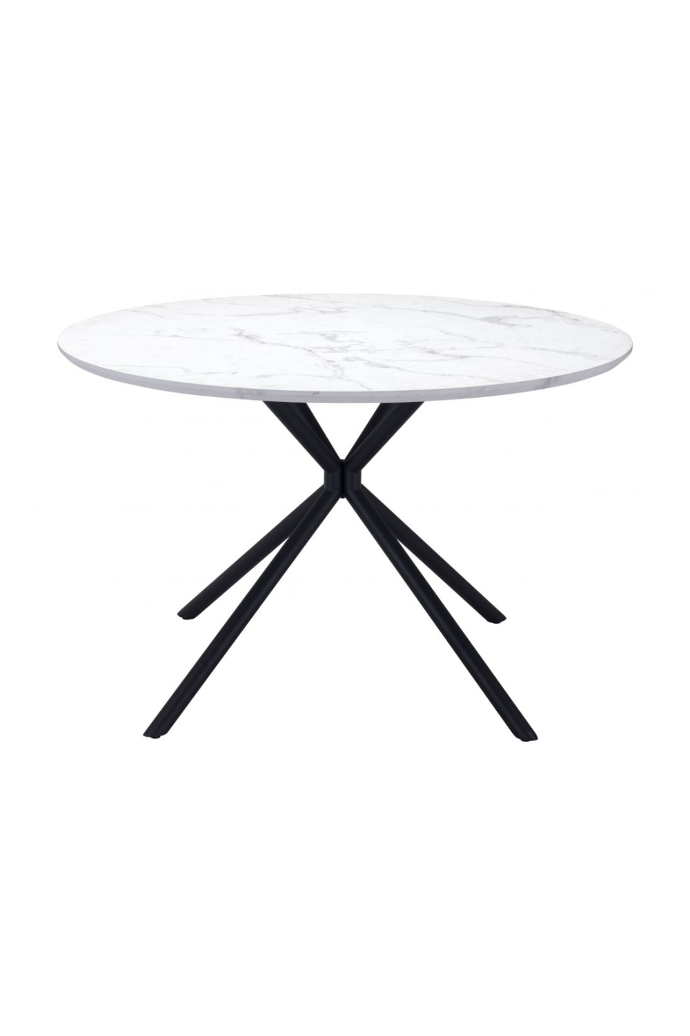 Round Marble Print Dining Table | OROA Modern Amiens | Oroa.com