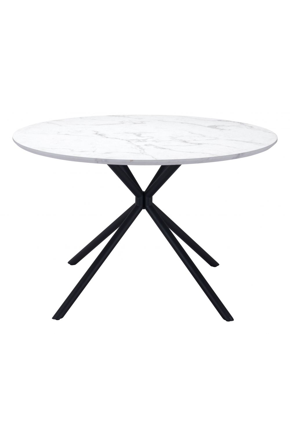 Round Marble Print Dining Table | Oroa.com
