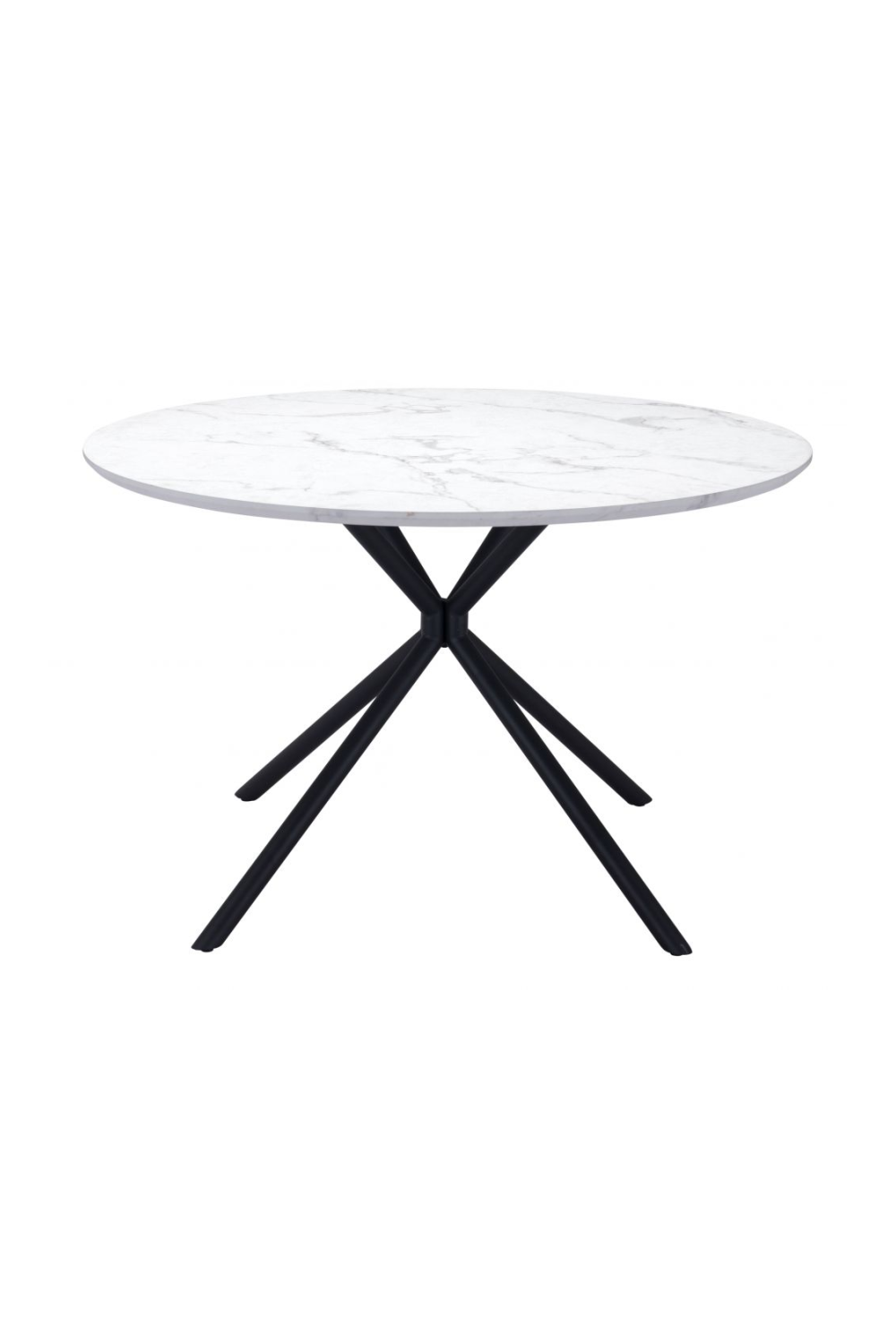 Round Marble Print Dining Table | Oroa.com