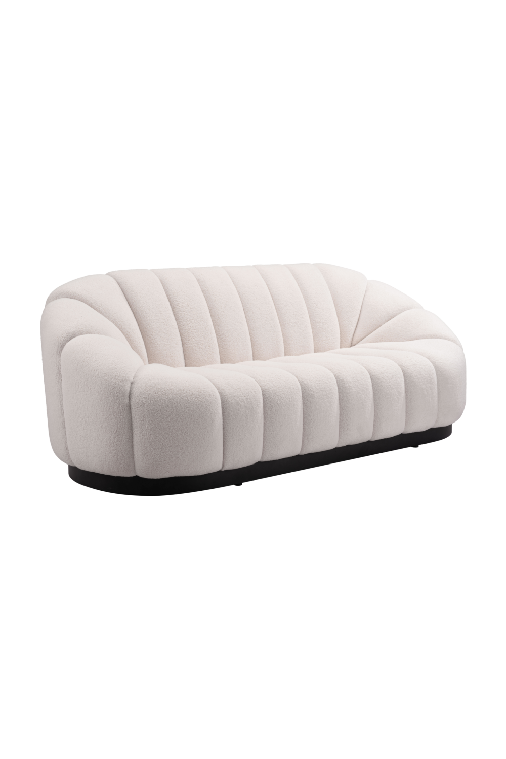 Shearling Channeled Sofa | OROA Modern Bhutan | Oroa.com