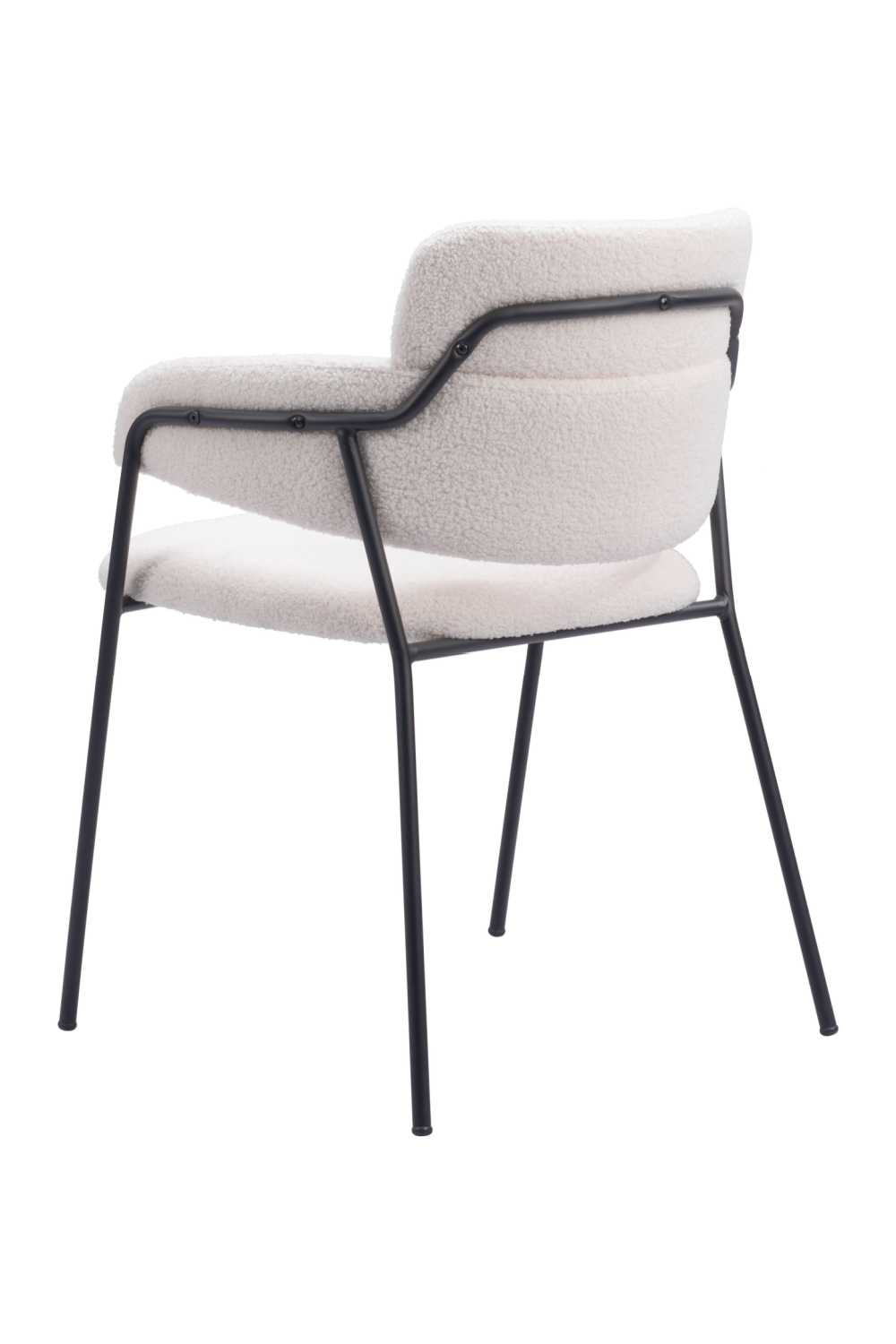 Shearling Style Dining Chairs (2) | OROA Modern Marcel | Oroa.com