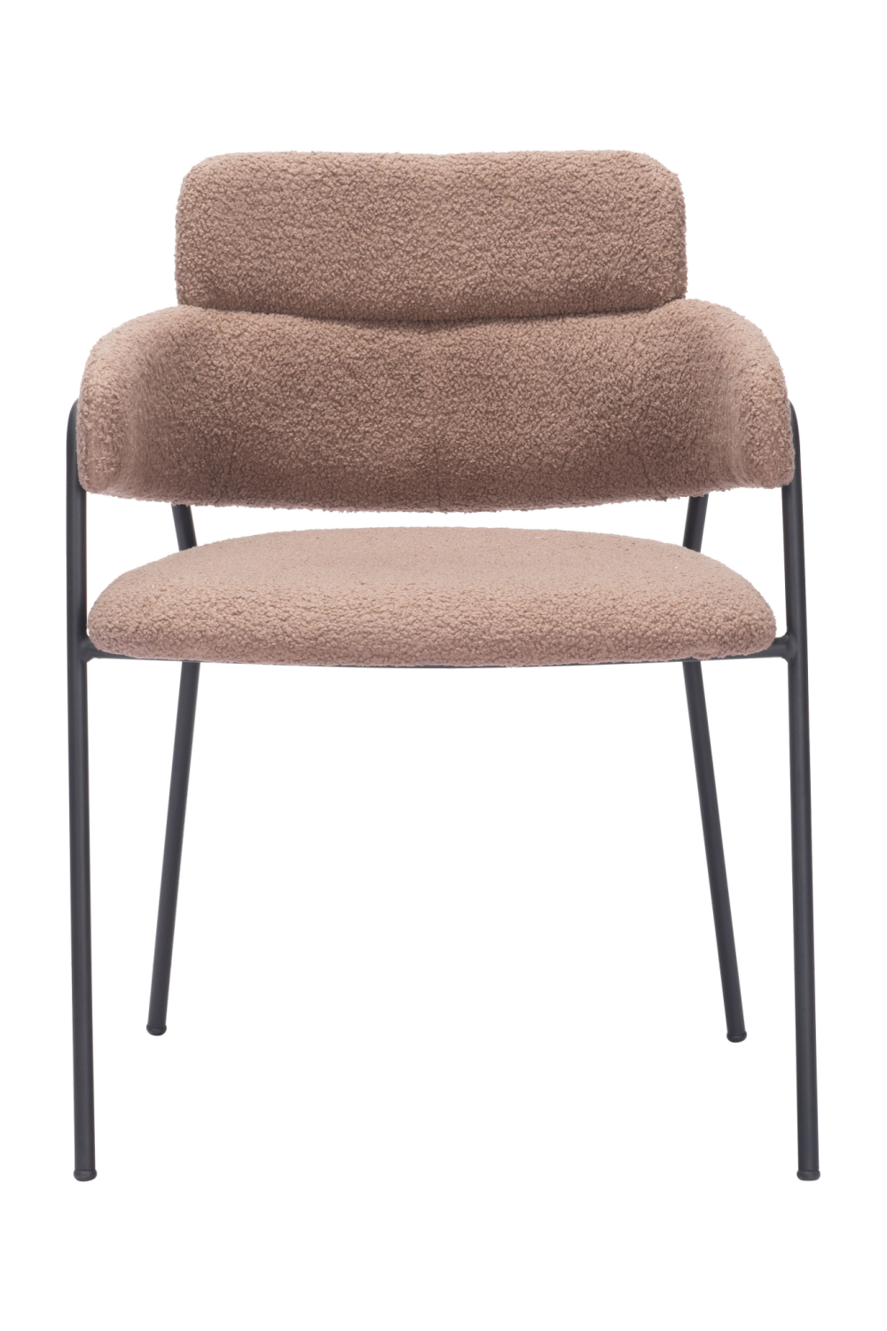 Shearling Style Dining Chairs (2) | OROA Modern Marcel | Oroa.com