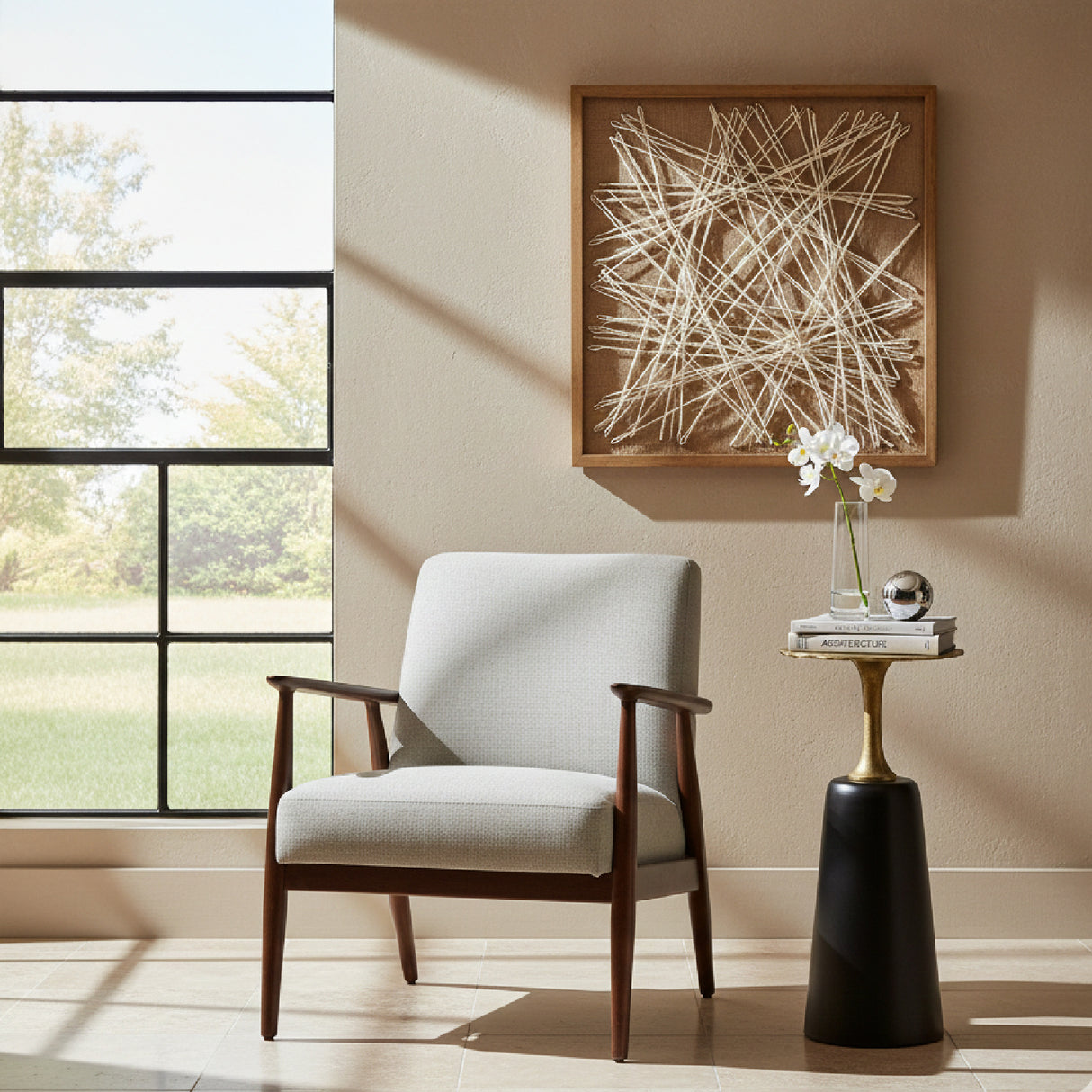 Gold Top Drink Table | Oroa.com